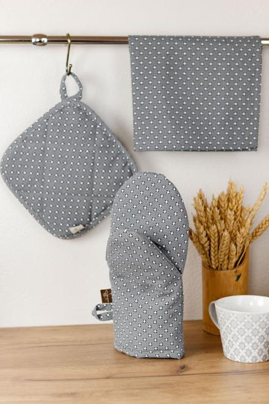 Серветка Merry Christmas сіра ПРОВАНС, 35х45см 031381