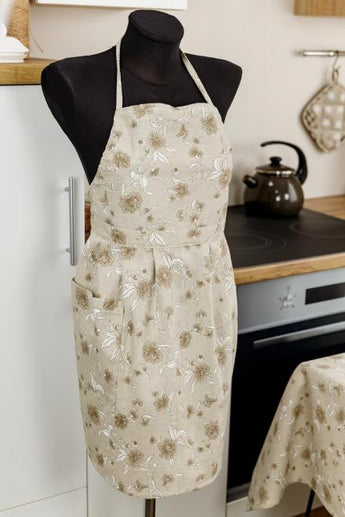 Фартух Квіти беж ПРОВАНС, універсальний 031646