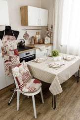 Фартух Печворк бордо ПРОВАНС, універсальний 031638