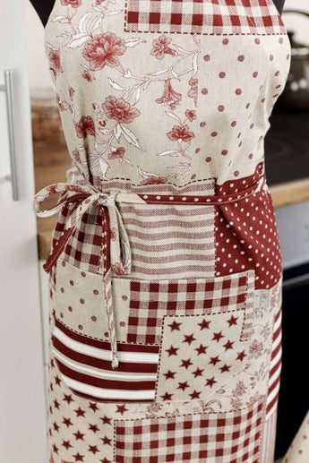 Фартух Печворк бордо ПРОВАНС, універсальний 031638