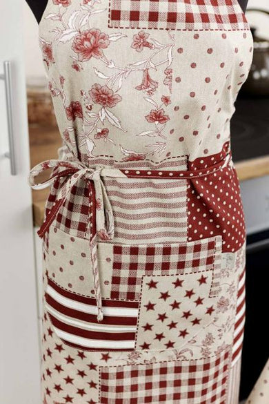 Фартух Печворк бордо ПРОВАНС, універсальний 031638