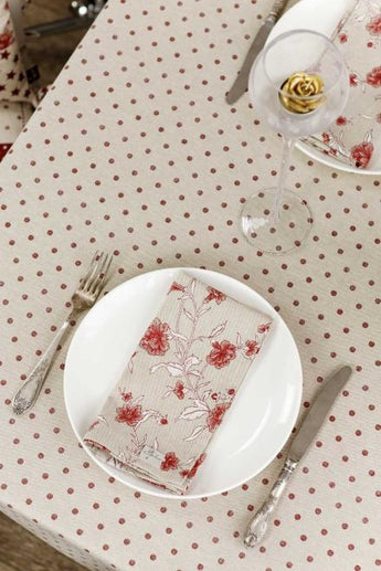 Набір серветок Квіти бордо ПРОВАНС, 35х45см 035082