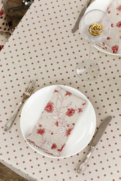 Набір серветок Квіти бордо ПРОВАНС, 35х45см 035082