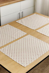 Набір серветок Горох бордо ПРОВАНС, 35х45см 035077