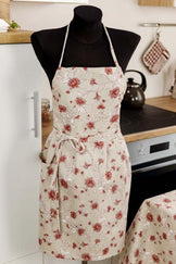 Фартух Квіти бордо ПРОВАНС, універсальний 031648