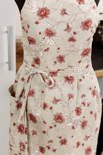 Фартух Квіти бордо ПРОВАНС, універсальний 031648