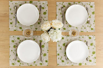 Серветка Квіти зелені ПРОВАНС, 35х45см 031522