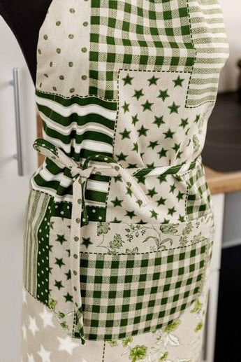 Фартух Печворк зелений ПРОВАНС, універсальний 031642