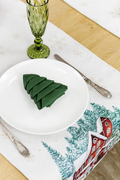 Гобеленова доріжка з велюром  Святковий дім ПРОВАНС, 35х100см 031358