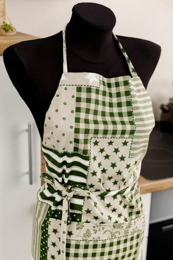 Фартух Печворк зелений ПРОВАНС, універсальний 031642