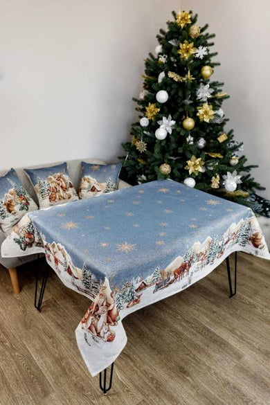 Подушка декоративна Блакитне сяйво Білочка ПРОВАНС, 45х45см 031434