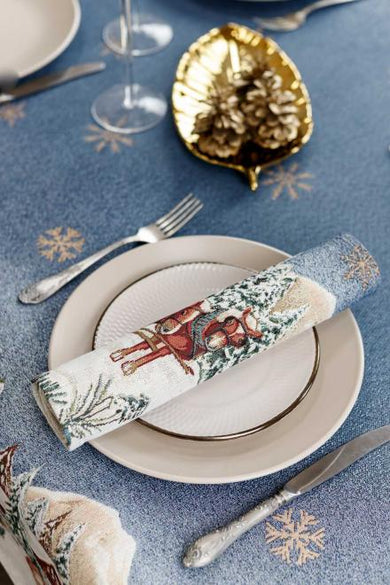 Гобеленова серветка Блакитне сяйво ПРОВАНС, 30х50см 031369