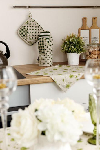 Рукавиця для кухні Печворк зелений ПРОВАНС, універсальний 031512