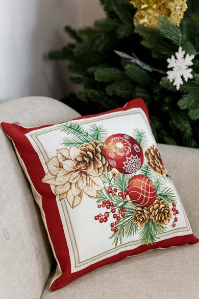 Подушка декоративна  PRESENT Шишки ПРОВАНС, 45х45см 031440