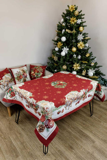Скатертина на стіл гобеленова PRESENT ПРОВАНС, 135х180см 031317