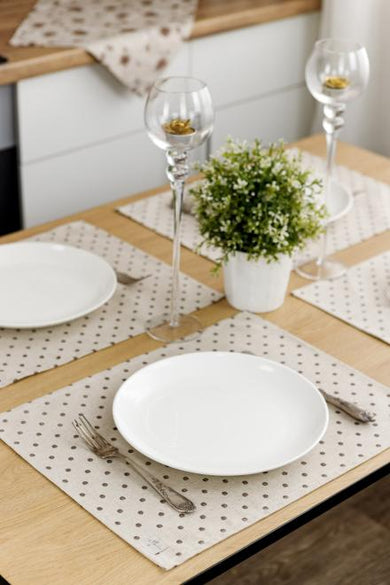 Набір серветок Горох зелений ПРОВАНС, 35х45см 035078