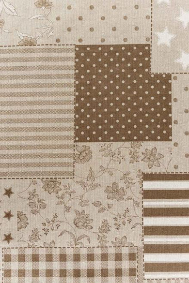 Доріжка на стіл Печворк беж ПРОВАНС, 40х140см 031536