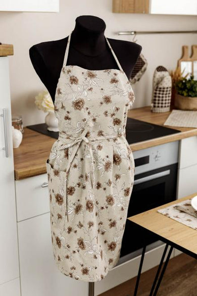 Фартух Квіти коричневі ПРОВАНС, універсальний 031650