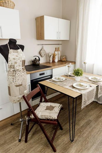 Доріжка на стіл Печворк беж ПРОВАНС, 40х140см 031536