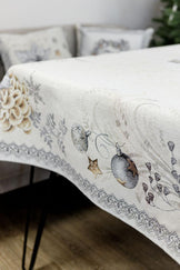 Скатертина на стіл гобеленова SILVER STAR ПРОВАНС, 135х140см 031279