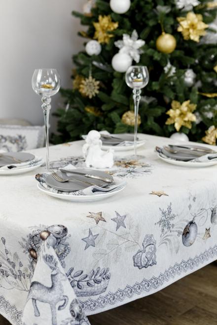 Скатертина гобеленова Silver Star Прованс, 135х300 см