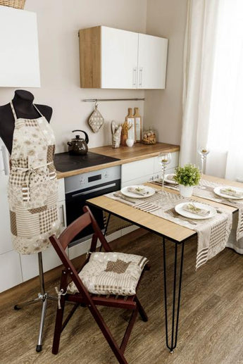 Фартух Печворк беж ПРОВАНС, універсальний 031636