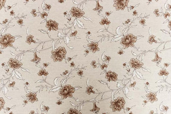 Серветка Квіти коричневі ПРОВАНС, 35х45см 031520