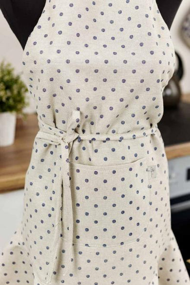 Фартух Горох синій ПРОВАНС, універсальний 031624