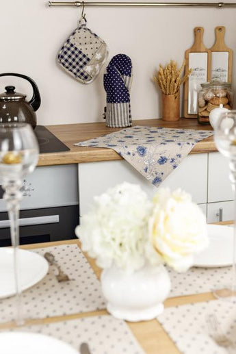 Рукавиця для кухні Печворк синій ПРОВАНС, універсальний 031504