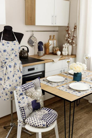 Фартух Квіти сині ПРОВАНС, універсальний 031644