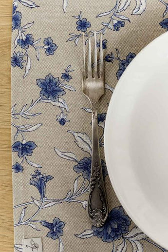 Набір серветок Квіти сині ПРОВАНС, 35х45см 035085