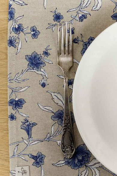 Набір серветок Квіти сині ПРОВАНС, 35х45см 035085