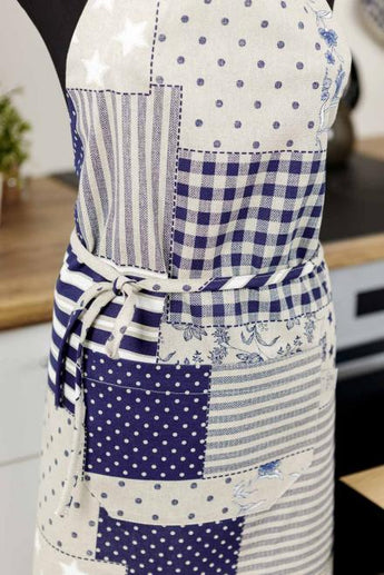 Фартух Печворк синій ПРОВАНС, універсальний 031634