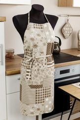 Фартух Печворк беж ПРОВАНС, універсальний 031636