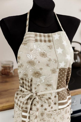 Фартух Печворк беж ПРОВАНС, універсальний 031636