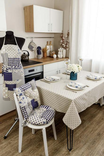 Фартух Печворк синій ПРОВАНС, універсальний 031634