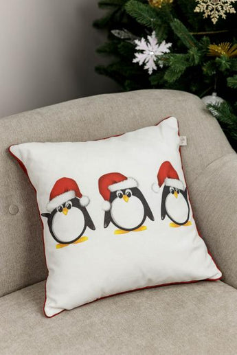 Наволочка декоративна Три пінгвіна ПРОВАНС, 45х45см 031694