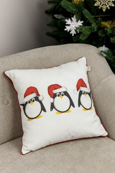 Наволочка декоративна Три пінгвіна ПРОВАНС, 45х45см 031694