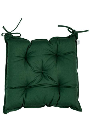 Подушка на стілець Хвоя зелена ПРОВАНС, 40х40см 030129