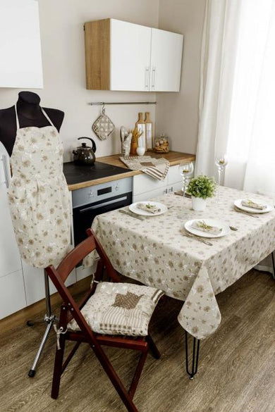 Фартух Квіти беж ПРОВАНС, універсальний 031646