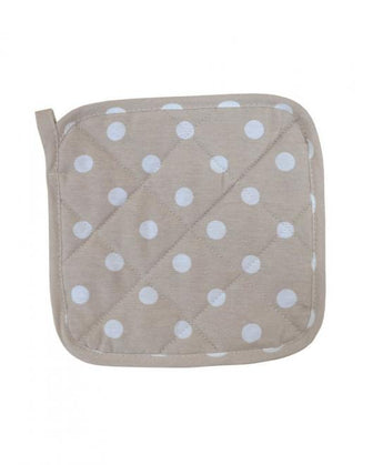 Прихватка для кухні горох бежевий ПРОВАНС, 20х20см 009477