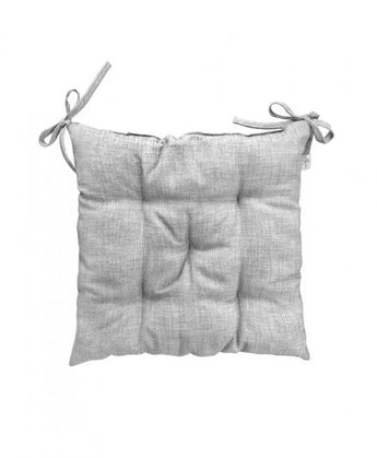 Подушка на стілець Gray Milan ПРОВАНС, 40х40см 024623