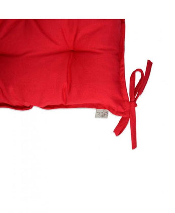 Подушка на стілець Червона ПРОВАНС, 40х40см 017655