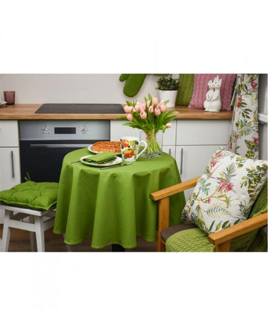 Подушка на стілець Зелена ПРОВАНС, 40х40см 014864