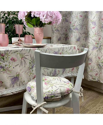 Подушка кругла на стілець Grosso ПРОВАНС, D40см 017529