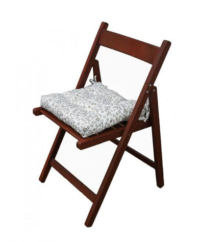 Подушка для стільця Macao квіточка бежева ПРОВАНС, 40х40см 028104