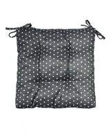 Подушка для стільця Macao горох сіра ПРОВАНС, 40х40см 028092