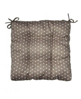 Подушка для стільця Macao горох бежева ПРОВАНС, 40х40см 028106