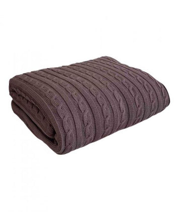 Плед Exclusive Nature Шоколадний ПРОВАНС, 140х180см 026678