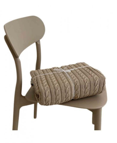 Плед Exclusive Nature  Бежевий ПРОВАНС, 140х180см 026673